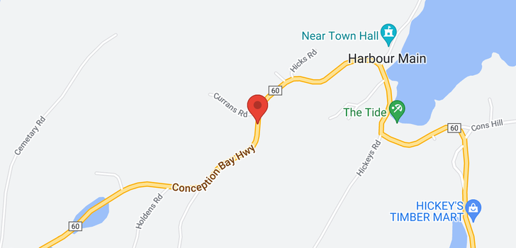map of 424 CONCEPTION BAY Highway